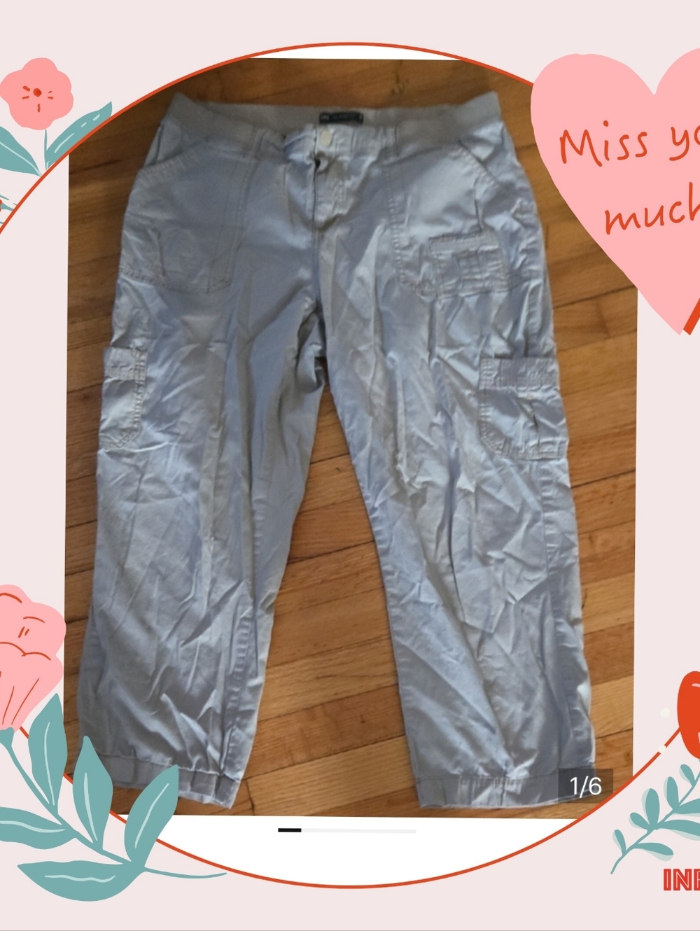 Lee Light Khakis Size 16w